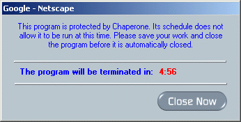 Chaperone Screenshot
